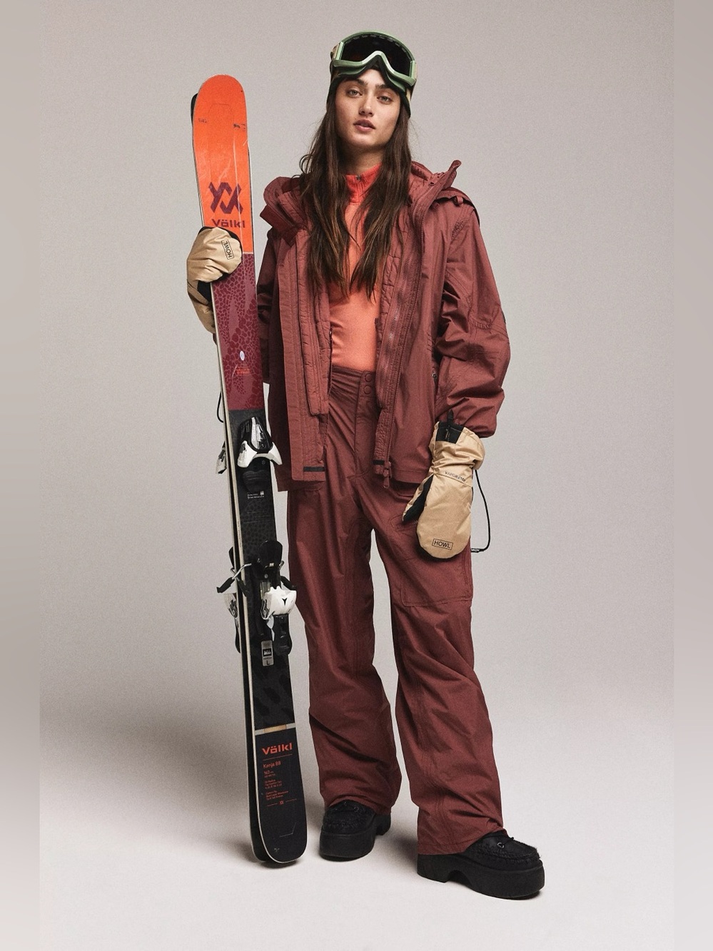 Free People FP Movement Shred It 5-in-1 Jacket Ski Snowboarding Snow Jacket